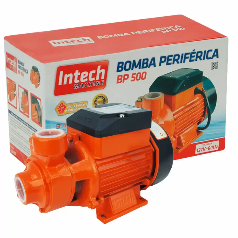 Bomba Periferica BP500 1/2 CV 127 Volts Intech Machine